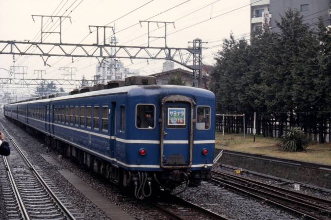 1983年3月26日～28日 5回目の上京：ED16型機関車お